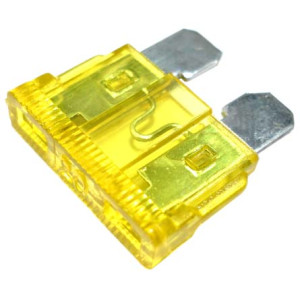 BEZPIECZNIK PŁYTKOWY  20A wąski 10szt op.